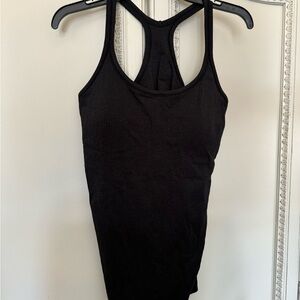 Black Racerback Tank Top